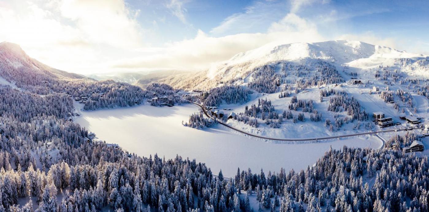 Bergheim Schmidt, Almhütten im Wald Appartments an der Piste Turracher Hohe Exterior foto